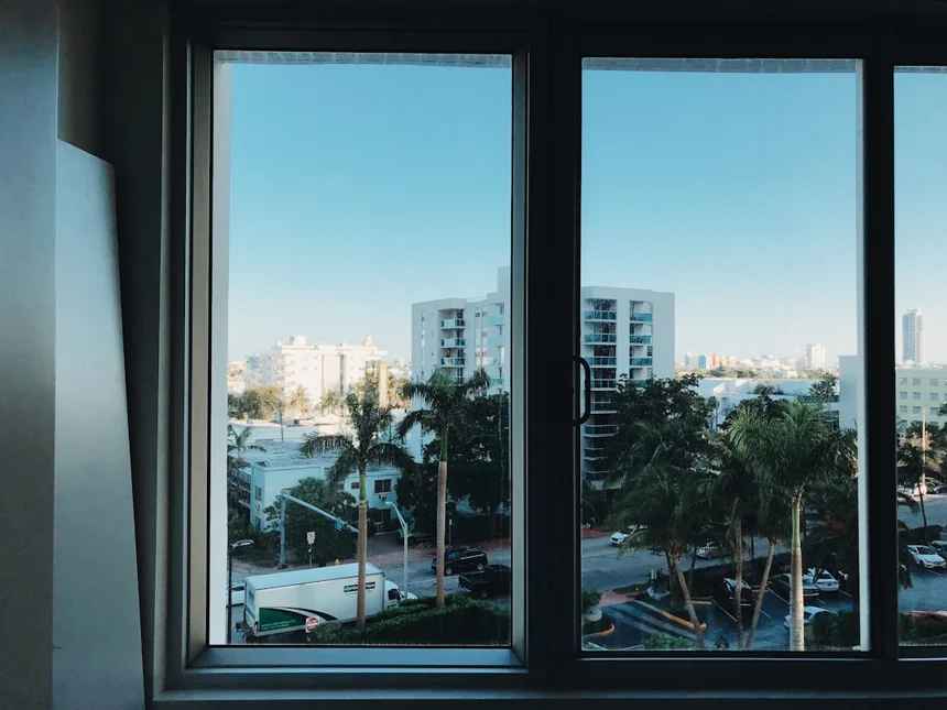 Window frame.